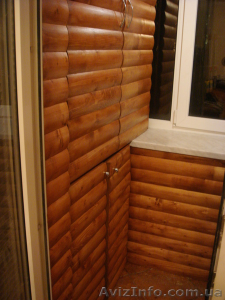 Обшивка вагонкой балконов от 50гр м2 - <ro>Изображение</ro><ru>Изображение</ru> #1, <ru>Объявление</ru> #8140