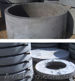 ЖБИ изделия, кольца, крышки, днища любых размеров. - <ro>Изображение</ro><ru>Изображение</ru> #1, <ru>Объявление</ru> #13075