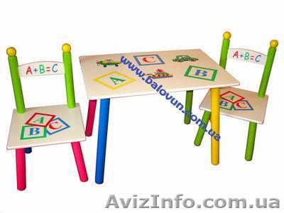 стол и 2 стула besta baby - <ro>Изображение</ro><ru>Изображение</ru> #1, <ru>Объявление</ru> #17128