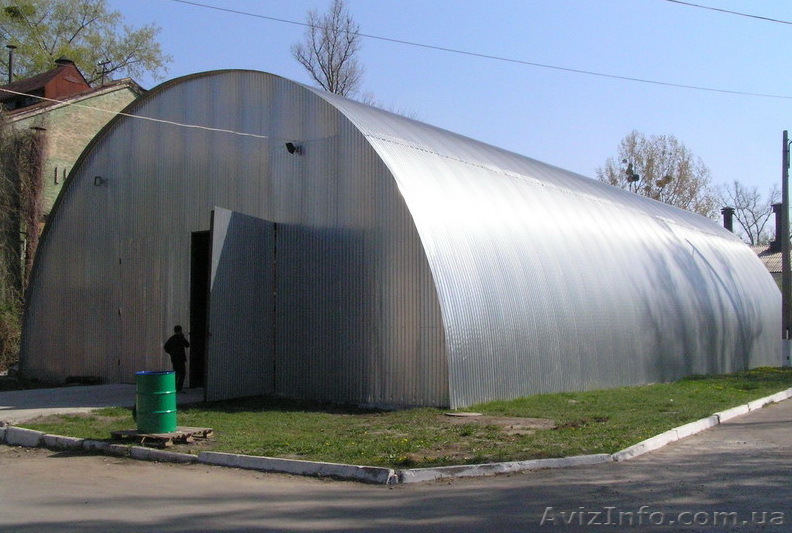 Ангары, каркасные ангары, металлические ангары, прямостенные ангары. - <ro>Изображение</ro><ru>Изображение</ru> #1, <ru>Объявление</ru> #35180