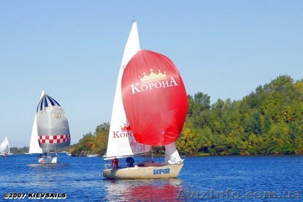  Круизы по Днепру на яхте под парусами! - <ro>Изображение</ro><ru>Изображение</ru> #1, <ru>Объявление</ru> #31164