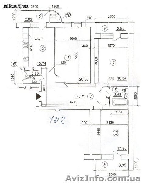 Новый новострой 3х комнт квартира в Дарницком р-н - <ro>Изображение</ro><ru>Изображение</ru> #1, <ru>Объявление</ru> #41882