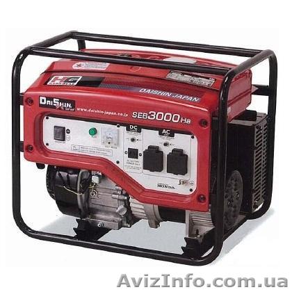 Бензогенераторы DAISHIN SEA3000Ha, SEB3000Ha, SGB3001Ha, SGB4001Ha, SEB6000Ha - <ro>Изображение</ro><ru>Изображение</ru> #1, <ru>Объявление</ru> #71133