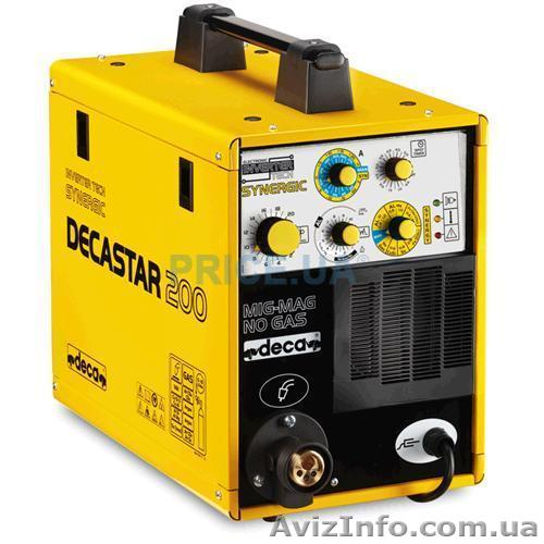 сварочный полуавтомат DECASTAR 200 SINERGIC Allu ДЕКА Италия  - <ro>Изображение</ro><ru>Изображение</ru> #1, <ru>Объявление</ru> #71712