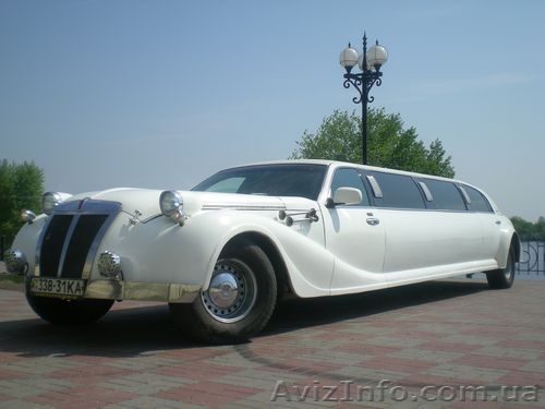 Прокат ретро-лимузина \"Эксклюзив\" - <ro>Изображение</ro><ru>Изображение</ru> #1, <ru>Объявление</ru> #85134