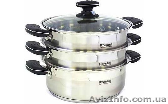 Пароварка Rondell Steamer - Скидка 10% - <ro>Изображение</ro><ru>Изображение</ru> #1, <ru>Объявление</ru> #78592