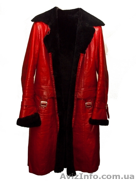 Продам Эффектную Красную  Дубленку - <ro>Изображение</ro><ru>Изображение</ru> #1, <ru>Объявление</ru> #94842