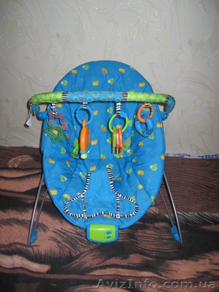 детское кресло, состояние отличное, с вибрацыей и музыкой - <ro>Изображение</ro><ru>Изображение</ru> #1, <ru>Объявление</ru> #124712