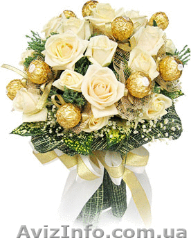 Букеты из конфет ко дню влюбленных и к 8марта - <ro>Изображение</ro><ru>Изображение</ru> #1, <ru>Объявление</ru> #149281