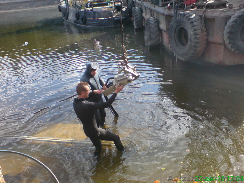 Подводная алмазная резка бетона и железобетона Донецк, Днепропетровск. - <ro>Изображение</ro><ru>Изображение</ru> #1, <ru>Объявление</ru> #143825
