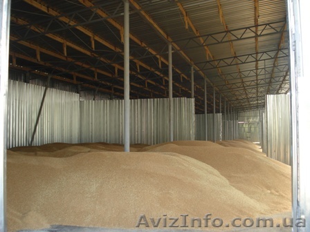 Ангары для хранения зерна, проектирование, изготовление, монтаж. - <ro>Изображение</ro><ru>Изображение</ru> #1, <ru>Объявление</ru> #145172