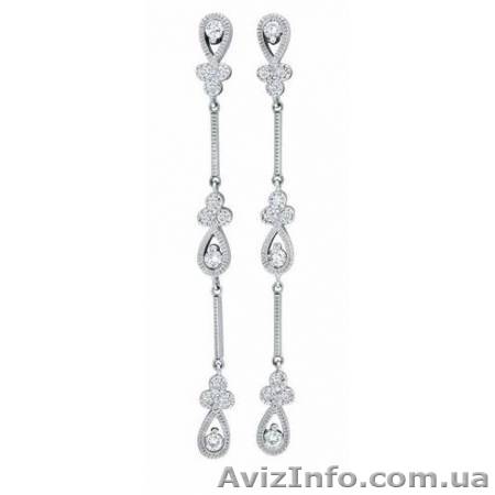 Алмазные серьги DivaDiamonds DV303 - <ro>Изображение</ro><ru>Изображение</ru> #1, <ru>Объявление</ru> #179580