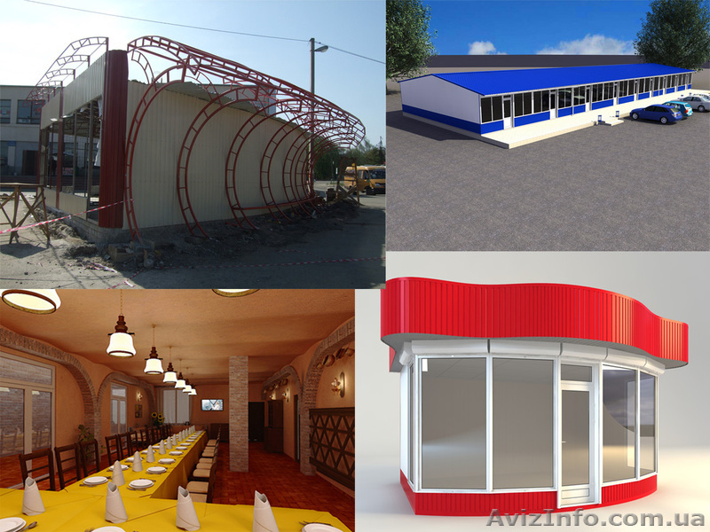  Проектирование и строительство киосков, ангаров, европавильонов, роллет. - <ro>Изображение</ro><ru>Изображение</ru> #1, <ru>Объявление</ru> #158691