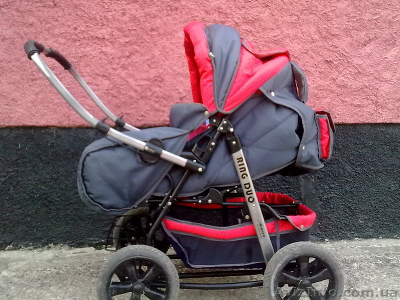 Универсальная коляска для двойни Ring Duo, Adbo - <ro>Изображение</ro><ru>Изображение</ru> #1, <ru>Объявление</ru> #204102