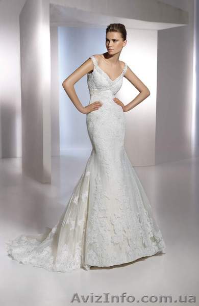 Продам красивое свадебное платье от "San patrick" Киев, Цвет айвори. - <ro>Изображение</ro><ru>Изображение</ru> #1, <ru>Объявление</ru> #218771