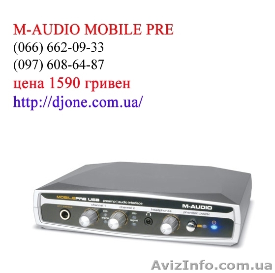Звуковая карта M-AUDIO Mobile Pre Киев - <ro>Изображение</ro><ru>Изображение</ru> #1, <ru>Объявление</ru> #246938