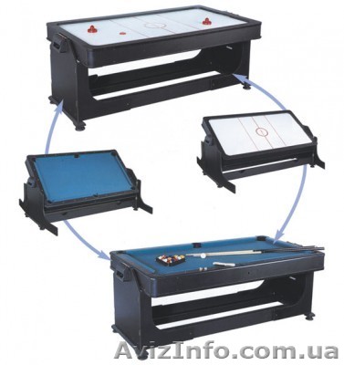 Бильярд и аэрохоккей, Игровой стол 2в1 Twister - <ro>Изображение</ro><ru>Изображение</ru> #1, <ru>Объявление</ru> #267641