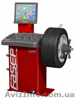 Балансировочный автоматический стенд (Италия-Fasep) V 540.A - <ro>Изображение</ro><ru>Изображение</ru> #1, <ru>Объявление</ru> #272916