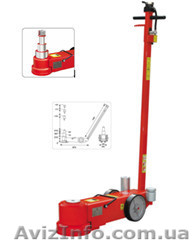 Пневмогидравлический подкатной домкрат  (трехступенчатый)  на 50,75 тонн,TDL - <ro>Изображение</ro><ru>Изображение</ru> #1, <ru>Объявление</ru> #272884