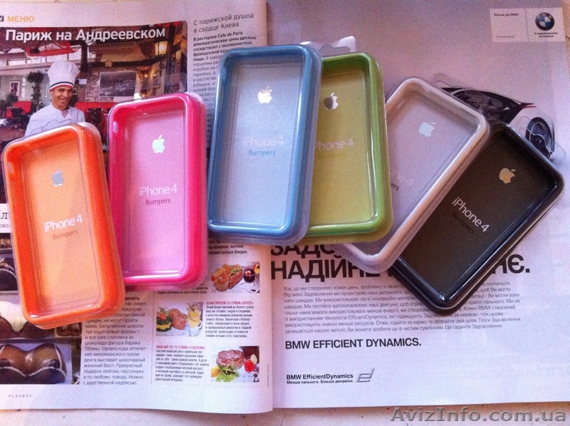 Бампер для iPhone 4 (original) всего 240 грн. - <ro>Изображение</ro><ru>Изображение</ru> #1, <ru>Объявление</ru> #277066