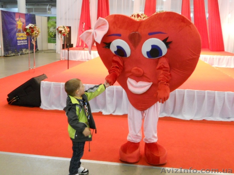 Свадебное сердце. Ростовая кукла "Сердце" на свадьбу. - <ro>Изображение</ro><ru>Изображение</ru> #1, <ru>Объявление</ru> #259309