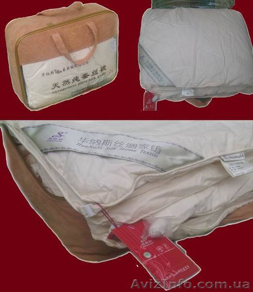 Натуральные шелковые одеяла оптом и в розницу - <ro>Изображение</ro><ru>Изображение</ru> #1, <ru>Объявление</ru> #266432