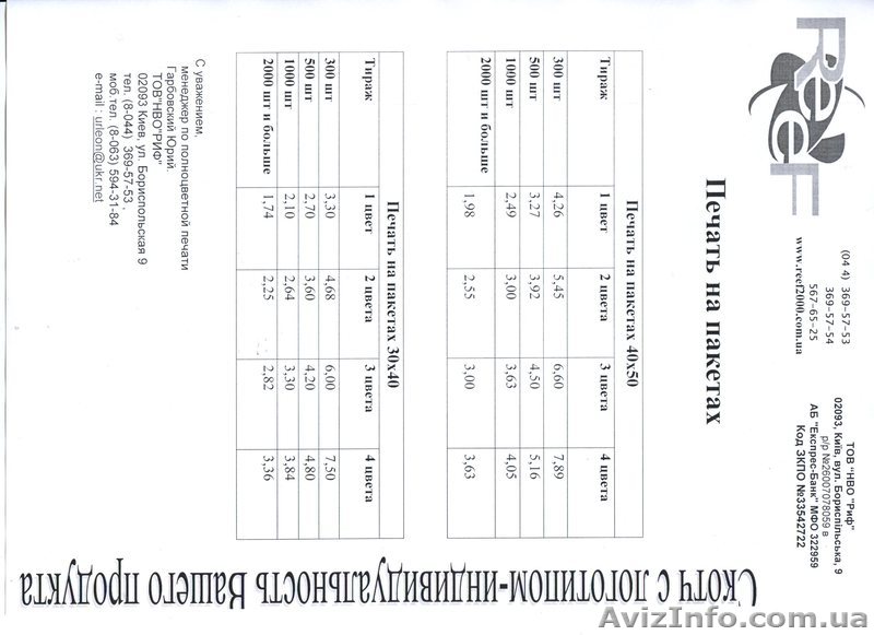 Печать на полиэтиленовых пакетах - <ro>Изображение</ro><ru>Изображение</ru> #1, <ru>Объявление</ru> #281420