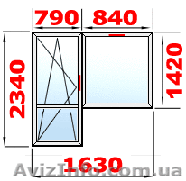 новый металлопластиковый однокамерный балконный блок - <ro>Изображение</ro><ru>Изображение</ru> #1, <ru>Объявление</ru> #360459