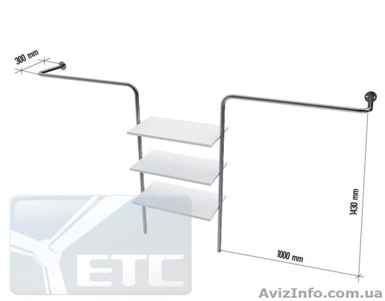 Компания "ЕТС" Витрины, стойка хромированная - <ro>Изображение</ro><ru>Изображение</ru> #1, <ru>Объявление</ru> #385363