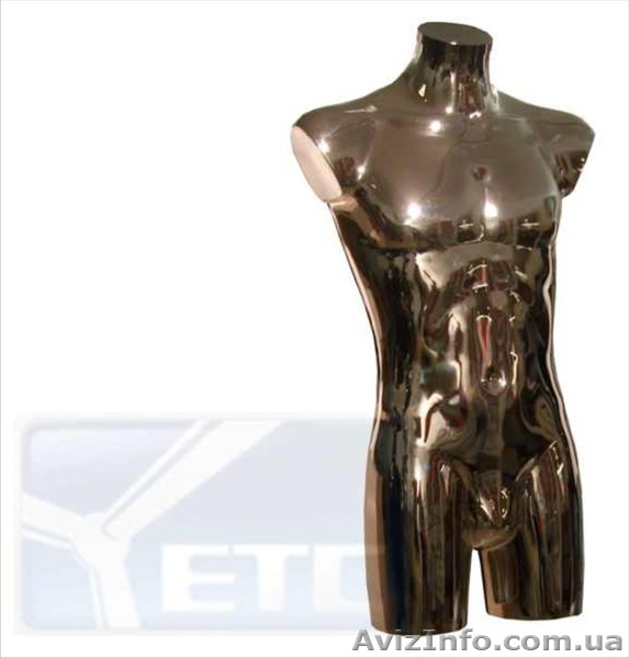 Манекен торс мужской хром - <ro>Изображение</ro><ru>Изображение</ru> #1, <ru>Объявление</ru> #376142