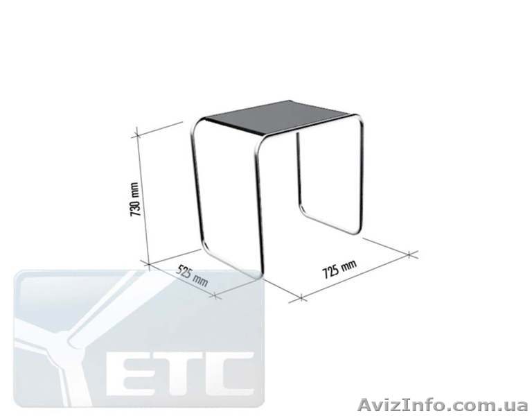 Компания "ЕТС" Витрина из хромированной трубы - <ro>Изображение</ro><ru>Изображение</ru> #1, <ru>Объявление</ru> #385366