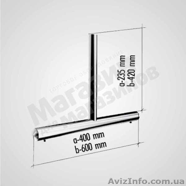 Стойка для одежды из решетки хром. - <ro>Изображение</ro><ru>Изображение</ru> #1, <ru>Объявление</ru> #386740