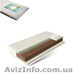 Матрасик льняной для детской кроватки, с упругой кокосовой основой. - <ro>Изображение</ro><ru>Изображение</ru> #1, <ru>Объявление</ru> #385530