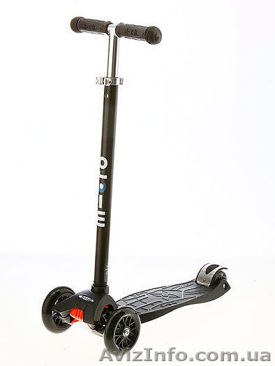 Самокат детский Maxi Micro Black T - <ro>Изображение</ro><ru>Изображение</ru> #1, <ru>Объявление</ru> #373495
