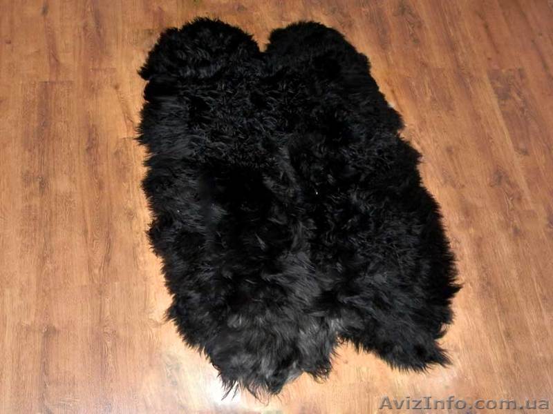 Ковер из черной Исландской овчины, из 4-х шкур - <ro>Изображение</ro><ru>Изображение</ru> #1, <ru>Объявление</ru> #418455