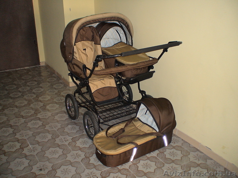 Коляска для двойни  Deltim HIP-HIP 2в1 - <ro>Изображение</ro><ru>Изображение</ru> #1, <ru>Объявление</ru> #397332