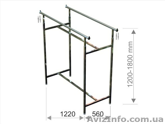 Напольная вешалка стойка для одежды - <ro>Изображение</ro><ru>Изображение</ru> #1, <ru>Объявление</ru> #438244
