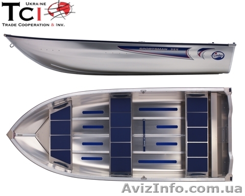 Алюминиевая лодка Linder 355 SPORTSMAN  - <ro>Изображение</ro><ru>Изображение</ru> #1, <ru>Объявление</ru> #428912