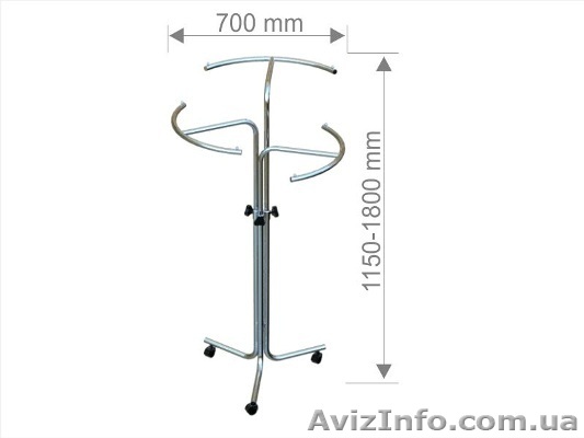 Оригинальная трехрожковая вешалка для одежды Киев - <ro>Изображение</ro><ru>Изображение</ru> #1, <ru>Объявление</ru> #438279