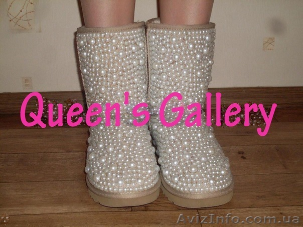 Угги Шанель с жемчугом в наличии - <ro>Изображение</ro><ru>Изображение</ru> #1, <ru>Объявление</ru> #118761