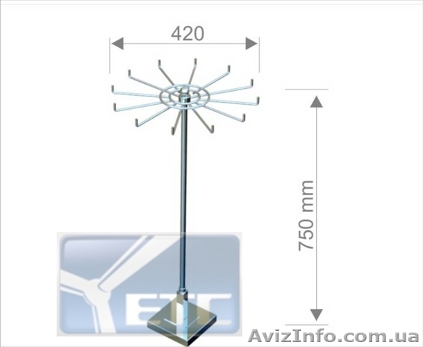 Настольная стойка с крючками - <ro>Изображение</ro><ru>Изображение</ru> #1, <ru>Объявление</ru> #456914
