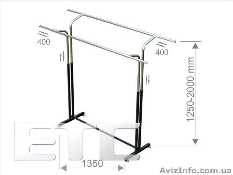 Вешало гондола, торговое оборудование ЕТС - <ro>Изображение</ro><ru>Изображение</ru> #1, <ru>Объявление</ru> #486448