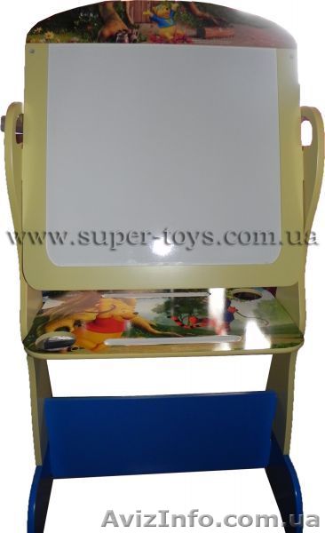 Мольберт двухсторонний деревянный "Винни Пух" - <ro>Изображение</ro><ru>Изображение</ru> #1, <ru>Объявление</ru> #511723