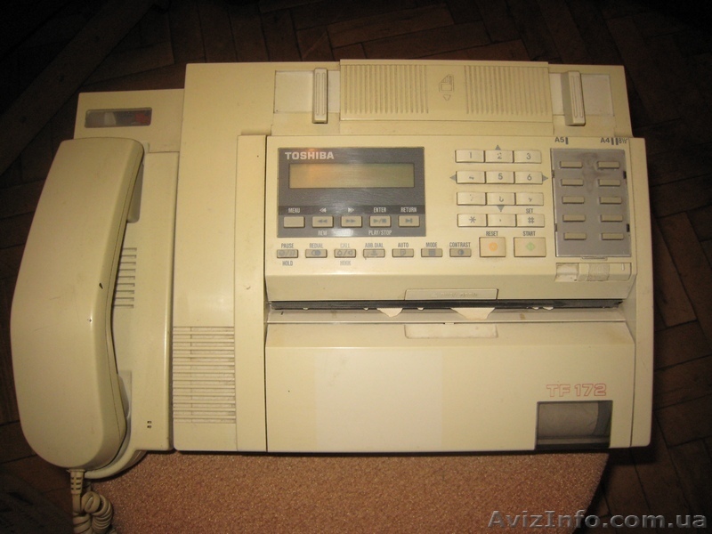 Телефон-Факс  Toshiba TF-172 - <ro>Изображение</ro><ru>Изображение</ru> #1, <ru>Объявление</ru> #492143