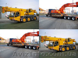 Перевозка негабаритных грузов, аренда автокрана, Киев, Украина. - <ro>Изображение</ro><ru>Изображение</ru> #1, <ru>Объявление</ru> #499112