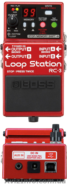 педаль Boss RC-3 Новая!!! - <ro>Изображение</ro><ru>Изображение</ru> #1, <ru>Объявление</ru> #536941