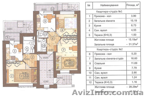 Продажа от ЗАСТРОЙЩИКА!!!2-х  ком.кв.,  46/28/9м.кв - <ro>Изображение</ro><ru>Изображение</ru> #1, <ru>Объявление</ru> #534104