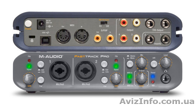 Продам звуковую карту M-AUDIO - Fast Track Pro - <ro>Изображение</ro><ru>Изображение</ru> #1, <ru>Объявление</ru> #540181