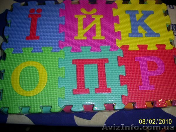 Коврик-пазл "Абетка" - <ro>Изображение</ro><ru>Изображение</ru> #1, <ru>Объявление</ru> #526057