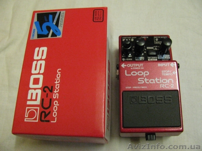 Продам Boss RC-2 Loop Station - <ro>Изображение</ro><ru>Изображение</ru> #1, <ru>Объявление</ru> #588573